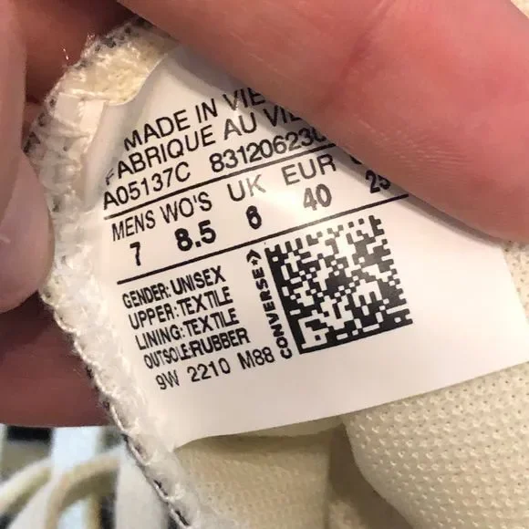 CONVERSE run star legacy cx hi hearts chain platform shoes sneakers women’s 8.5 - Picture 4 of 8